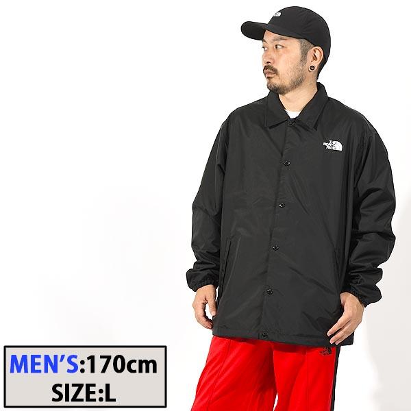 THE NORTH FACE ナイロンジャケット ブラック　コーチジャケット THE NORTH FACE（ザ ノースフェイス） ノースフェイス 撥水 コーチ
