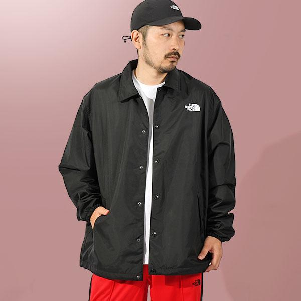 美品！ノースフェイス　コーチジャケット　サイズM ブラック THE NORTH FACE（ザ ノースフェイス） ノースフェイス 撥水 コーチ