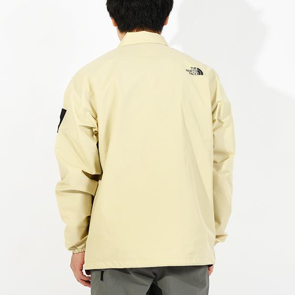 ノースフェイス コーチジャケット メンズ レディース ベージュ THE NORTH FACE The Coach Jacket スクエアロゴ ナイロンジャケット np72130 2024春新色｜elephant｜17