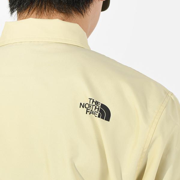 ノースフェイス コーチジャケット メンズ レディース ベージュ THE NORTH FACE The Coach Jacket スクエアロゴ ナイロンジャケット np72130 2024春新色｜elephant｜08