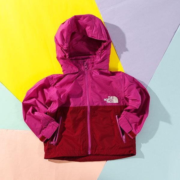 ネコポス発送！30%off ノースフェイス ベビー ナイロン ジャケット キッズ THE NORTH FACE コンパクト ジャケット 子供 軽量 シェル マウンテン NPB72310 | THE NORTH FACE | 22