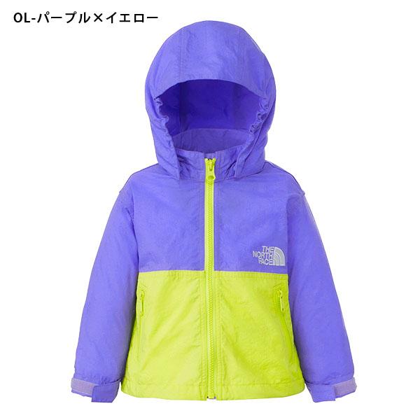 ネコポス発送！30%off ノースフェイス ベビー ナイロン ジャケット キッズ THE NORTH FACE コンパクト ジャケット 子供 軽量 シェル マウンテン NPB72310 | THE NORTH FACE | 13