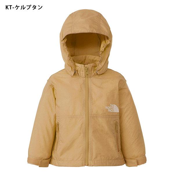 ノースフェイス ベビー ナイロン ジャケット キッズ THE NORTH FACE コンパクト ジャケット 子供 軽量 シェル マウンテン  NPB72310 2024春新色