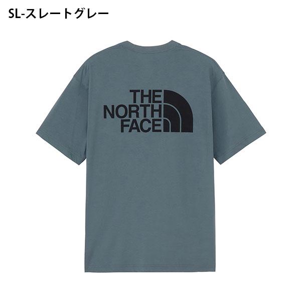 2026春夏新色 ネコポス発送！送料無料 ノースフェイス Tシャツ メンズ レディース 半袖 吸汗速乾 THE NORTH FACE カラー スキーム コットン 綿100％ nt32548の画像