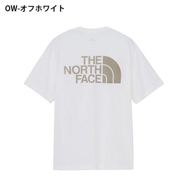 2026春夏新色 ネコポス発送！送料無料 ノースフェイス Tシャツ メンズ レディース 半袖 吸汗速乾 THE NORTH FACE カラー スキーム コットン 綿100％ nt32548の画像