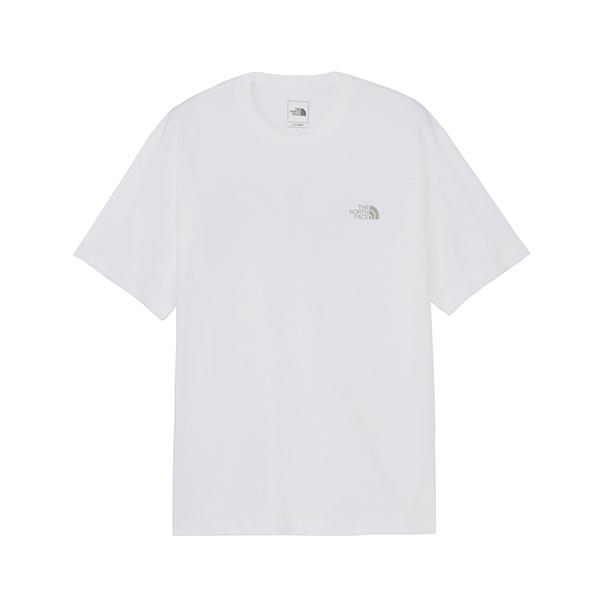 2026春夏新色 ネコポス発送！送料無料 ノースフェイス Tシャツ メンズ レディース 半袖 吸汗速乾 THE NORTH FACE カラー スキーム コットン 綿100％ nt32548の画像