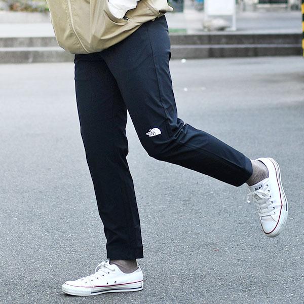ネコポス発送！  2026春夏新色 ノースフェイス ナイロン パンツ レディース 撥水 ストレッチ テーパード THE NORTH FACE フレキシブル ロング パンツ NBW12582の画像