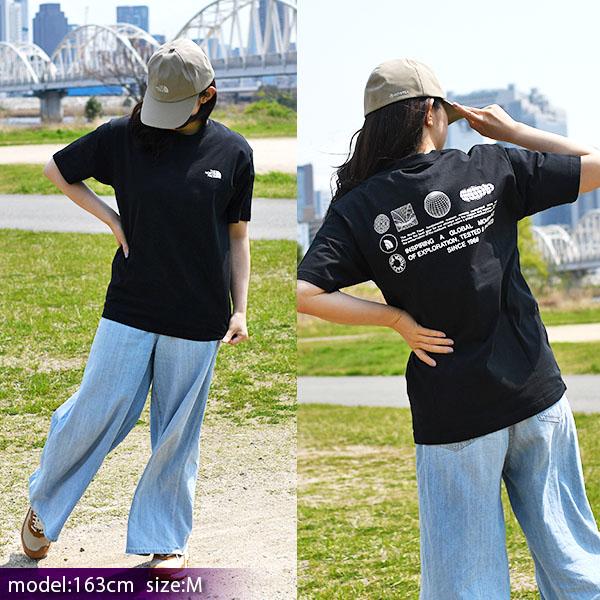 2026春夏新色 ネコポス発送！ノースフェイス Tシャツ メンズ レディース 半袖 吸汗速乾 THE NORTH FACE グローブ グリッド コットン nt32550の画像