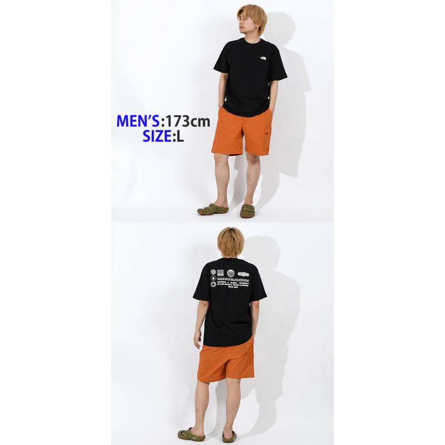 2026春夏新色 ネコポス発送！ノースフェイス Tシャツ メンズ レディース 半袖 吸汗速乾 THE NORTH FACE グローブ グリッド コットン nt32550の画像