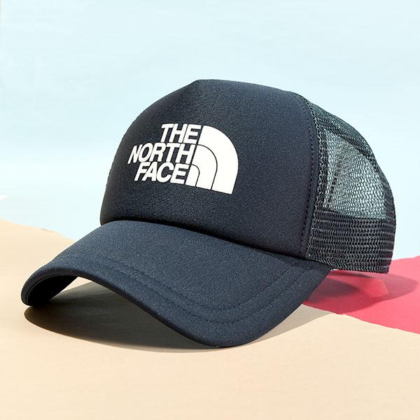 ノースフェイス メッシュ キャップ キッズ THE NORTH FACE Logo Mesh Cap ロゴ メッシュ キャップ 帽子 子供 遠足 紫外線防止 日よけ NNJ02409 2024春夏新作｜elephant｜23
