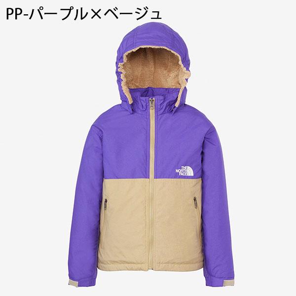 THE NORTH FACE キッズアウター　裏ボア ピンクパープル　120cm THE NORTH FACE ノースフェイス 子供 裏フリース ジャケット