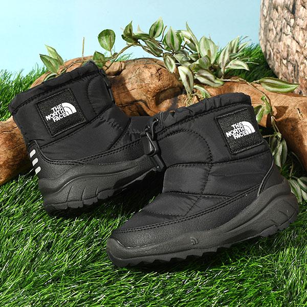 美品THE NORTH FACE ウィンターブーツ 黒　キッズ　20ｃｍ　ヌプシ THE NORTH FACE（ザ ノースフェイス） ノースフェイス 子供 キッズ