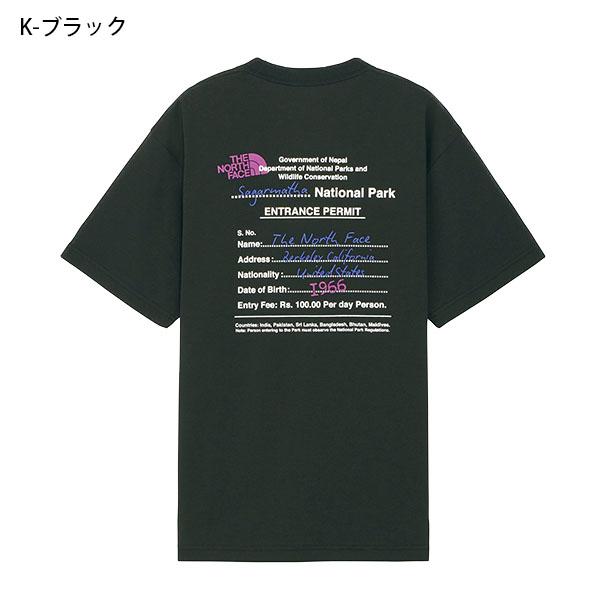 ノースフェイス 半袖Tシャツ メンズ レディース 生地厚 THE NORTH FACE パーミッション ティー NT32439 2024春夏新作｜elephant｜06