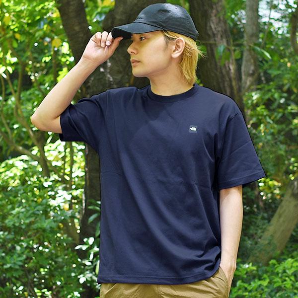 THE NORTH FACE 送料無料 ノースフェイス Tシャツ 生地厚 スクエアロゴ 