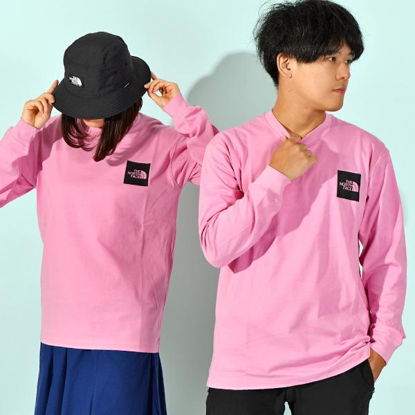 ノースフェイス 長袖Tシャツ メンズ レディース UV ロンT THE NORTH FACE L/S Square Logo Tee ロングスリーブ スクエア ロゴ ティー NT82334｜elephant｜21