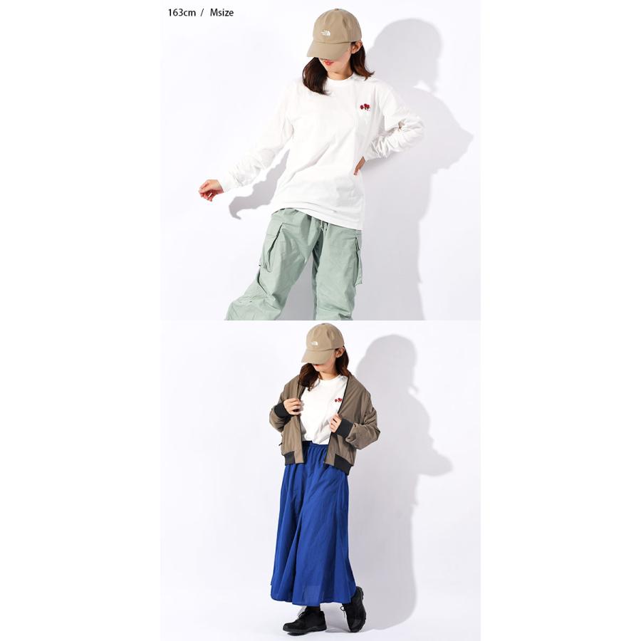 45R 花柄 長袖 トップス THE NORTH FACE（ザ ノースフェイス） ネコポス発送！ノースフェイス