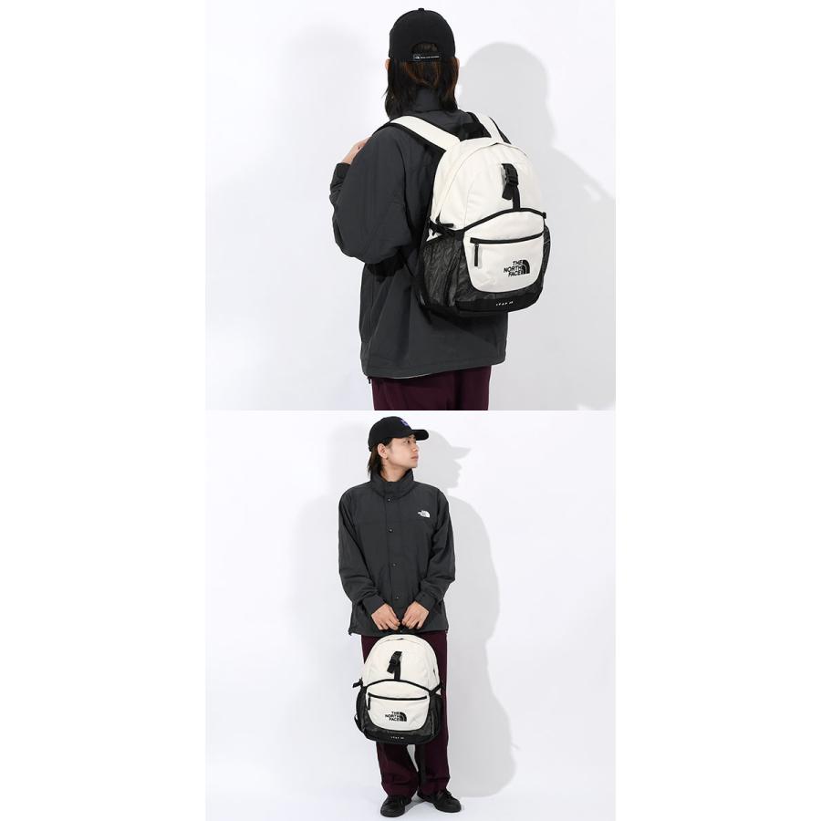 2026春夏新作 注目モデル ノースフェイス リュックサック レディース メンズ ビッグロゴ THE NORTH FACE Leap 20 リープ 23L ブラック 黒 NM62611の画像