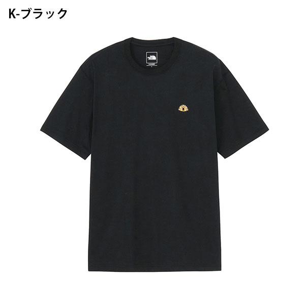 ブラック ロゴ入り 半袖Tシャツ M THE NORTH FACE（ザ ノースフェイス） ネコポス発送！ 2026春夏新作