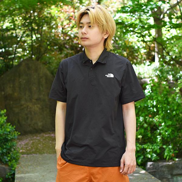 ノースフェイス オールデイ クラシック ポロシャツ ブラック色 XXXL THE NORTH FACE（ザ ノースフェイス） ノースフェイス ポロシャツ ALL