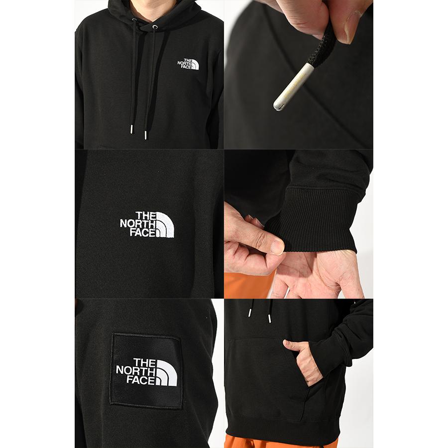 2026春夏新色 ノースフェイス 裏毛 スウェット パーカー メンズ レディース THE NORTH FACE スクエアロゴ フーディー プルオーバー NT12333_8