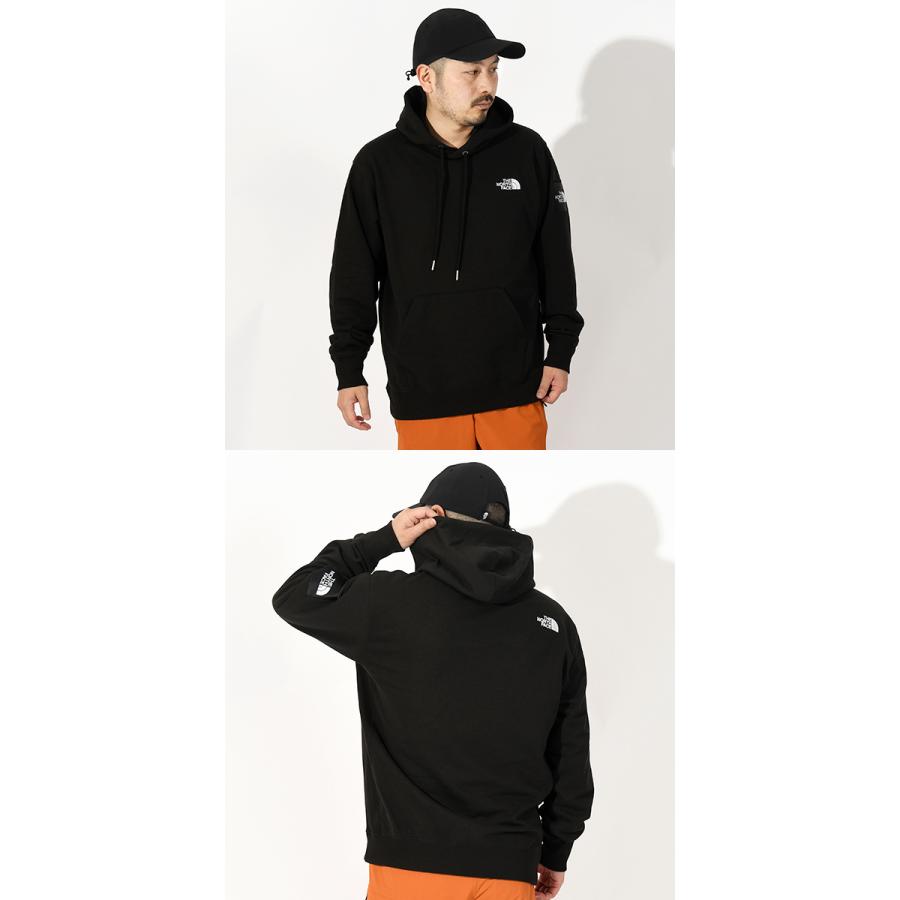 2026春夏新色 ノースフェイス 裏毛 スウェット パーカー メンズ レディース THE NORTH FACE スクエアロゴ フーディー プルオーバー NT12333_10