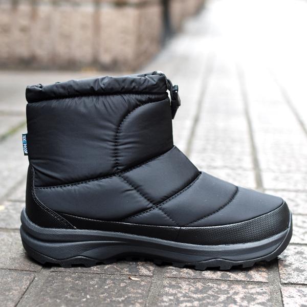 1136【美品】ザノースフェイス TEKWPROOF スノーブーツ 黒 27 THE NORTH FACE（ザ ノースフェイス） 氷・雪に滑らない ノース