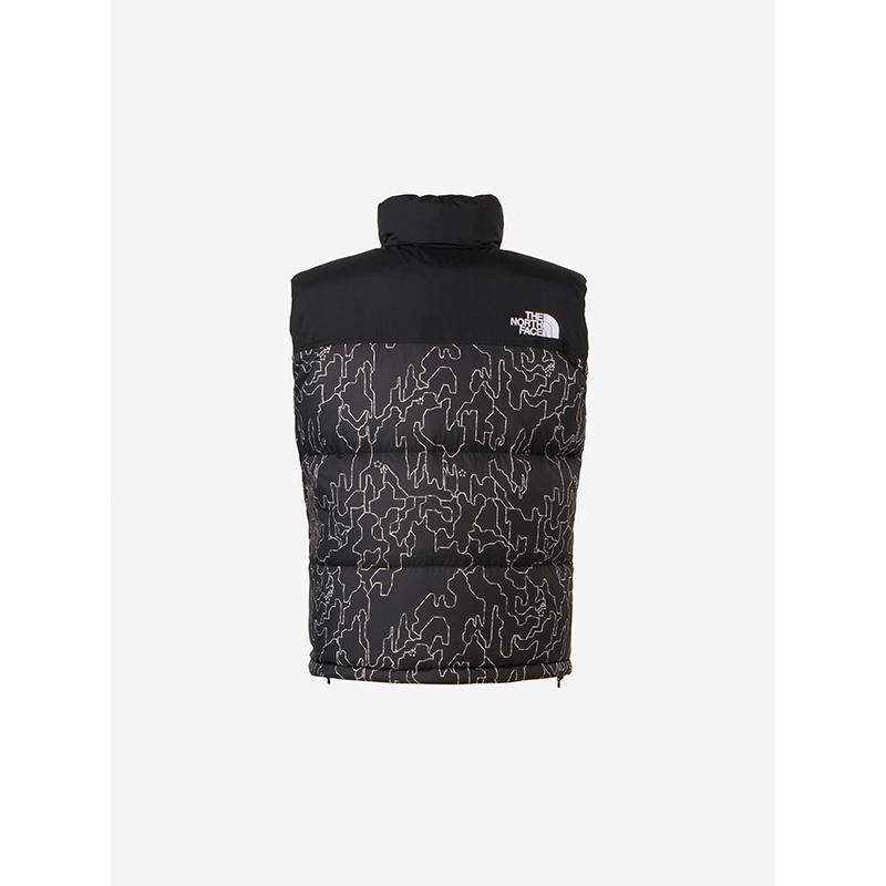 THE NORTH FACE ノースフェイス 柄物 ダウン ベスト ジャケット THE NORTH FACE ノースフェイス 柄物 ダウン ベスト ジャケット