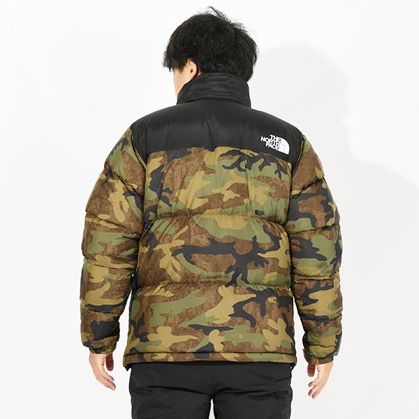Lサイズ ノースフェイス 迷彩 ダウン ジャケット メンズ レディース 
