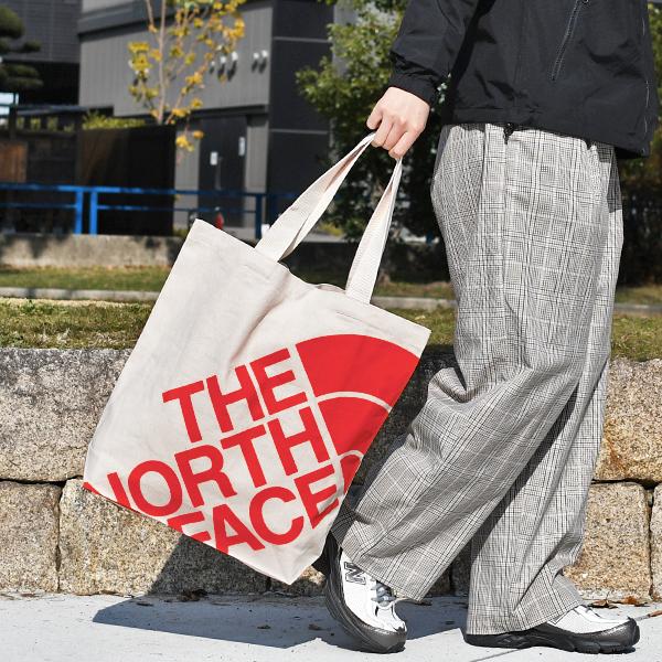 【シャンクス】THE NORTH FACE トートバッグ ホワイト THE NORTH FACE（ザ ノースフェイス） ネコポス発送！ 2026春夏新作