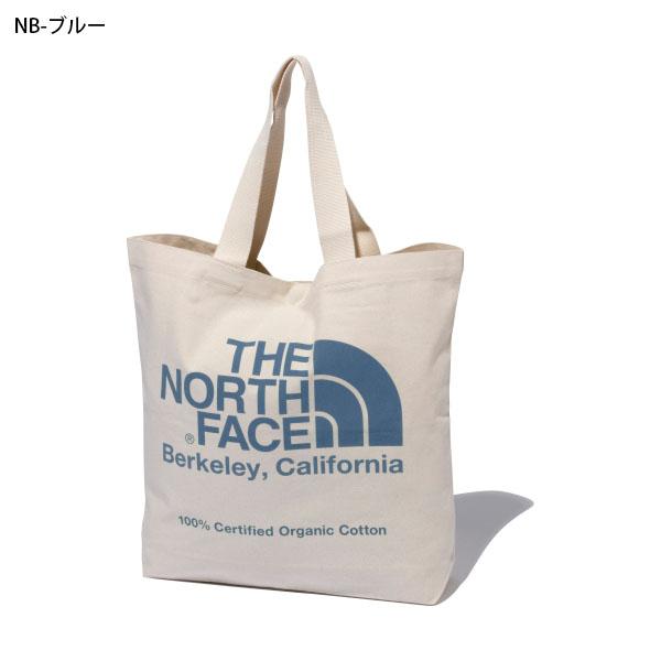 ノースフェイス トートバッグ メンズ レディース THE NORTH FACE オーガニックコットン 20L エコバッグ アウトドア NM82385 2024春夏新色｜elephant｜09