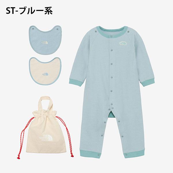 12-18ヶ月サイズ ノースフェイス ロンパース THE NORTH FACE（ザ ノースフェイス） 3点セット ノースフェイス