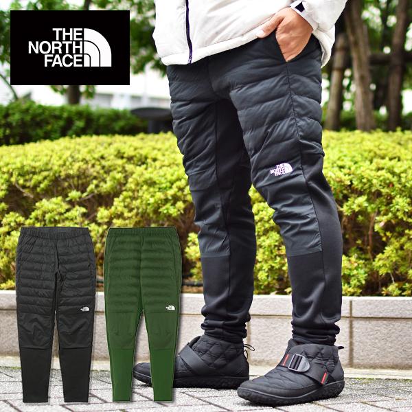 ノースフェイス 暖か 異素材 ロングパンツ メンズ THE NORTH FACE 
