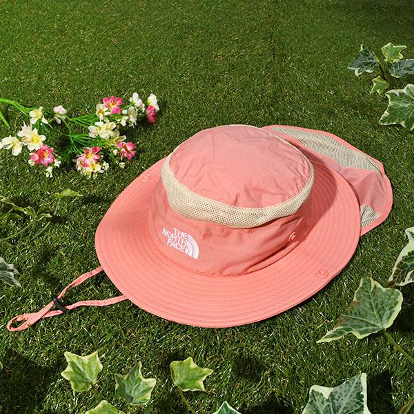 ネコポス発送！ 2026春夏新作 ノースフェイス UVカット ハット キッズ THE NORTH FACE サンシールド ハット 帽子 子供 撥水 サンシェード NNJ02521 | THE NORTH FACE | 17