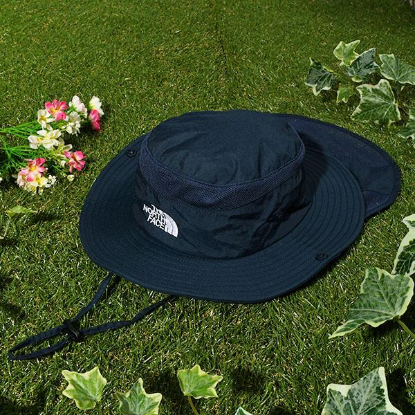ネコポス発送！ 2026春夏新作 ノースフェイス UVカット ハット キッズ THE NORTH FACE サンシールド ハット 帽子 子供 撥水 サンシェード NNJ02521 | THE NORTH FACE | 20
