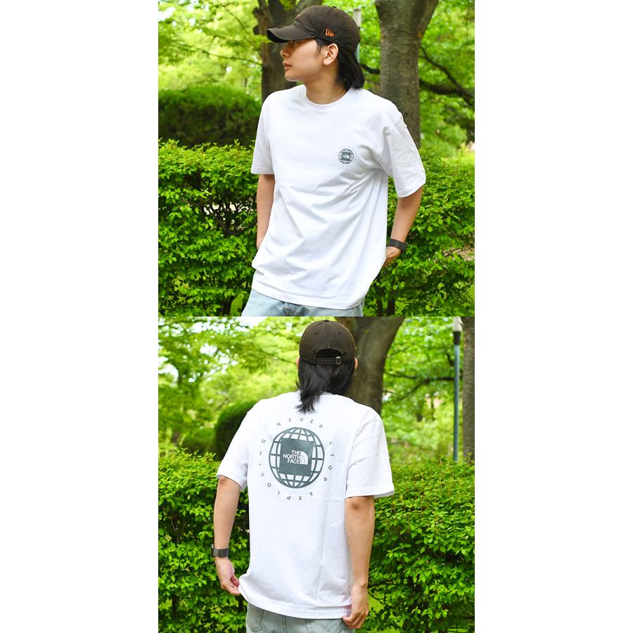 ネコポス発送！ 2026春夏新作 ノースフェイス 半袖Tシャツ メンズ 吸汗速乾 綿100％ 生地厚 THE NORTH FACE ジオ スクエア ロゴ ティー NT32633の画像