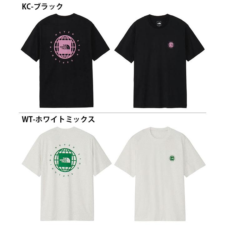 ネコポス発送！ 2026春夏新作 ノースフェイス 半袖Tシャツ メンズ 吸汗速乾 綿100％ 生地厚 THE NORTH FACE ジオ スクエア ロゴ ティー NT32633の画像