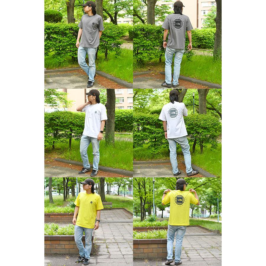 ネコポス発送！ 2026春夏新作 ノースフェイス 半袖Tシャツ メンズ 吸汗速乾 綿100％ 生地厚 THE NORTH FACE ジオ スクエア ロゴ ティー NT32633の画像