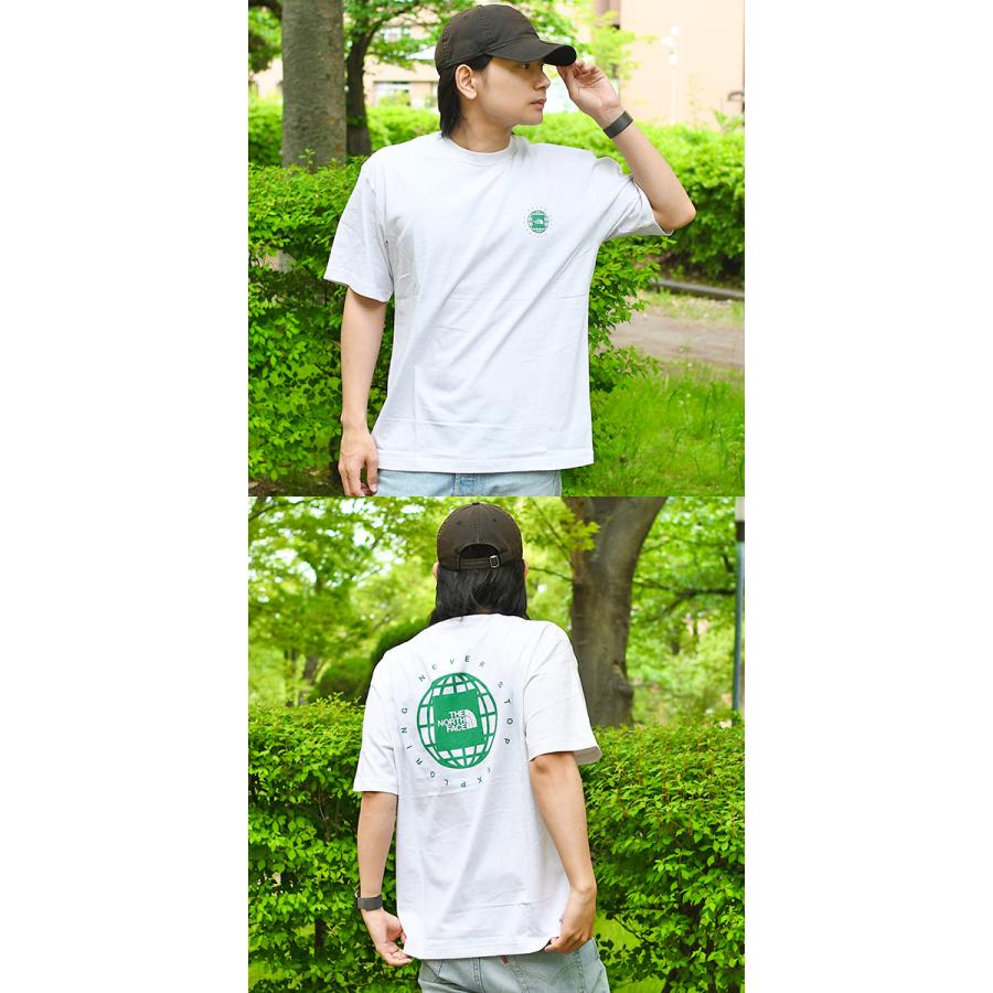 ネコポス発送！ 2026春夏新作 ノースフェイス 半袖Tシャツ メンズ 吸汗速乾 綿100％ 生地厚 THE NORTH FACE ジオ スクエア ロゴ ティー NT32633の画像