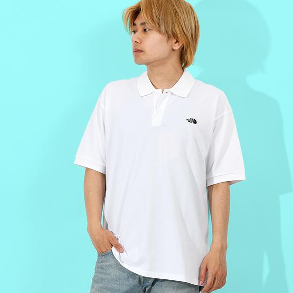 THE NORTH FACE ホワイト ポロシャツ THE NORTH FACE（ザ ノースフェイス） ノースフェイス 半袖 ポロシャツ
