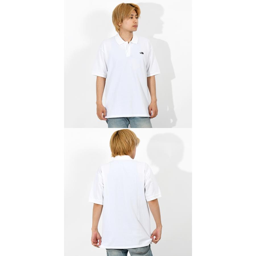 THE NORTH FACE ホワイト ポロシャツ THE NORTH FACE（ザ ノースフェイス） ザ ノースフェイス ポロシャツ