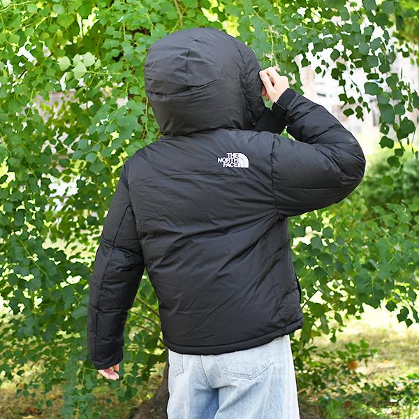 THE NORTH FACE ブラック ダウンジャケット 短丈 レディース THE NORTH FACE（ザ ノースフェイス） ノースフェイス ショート丈