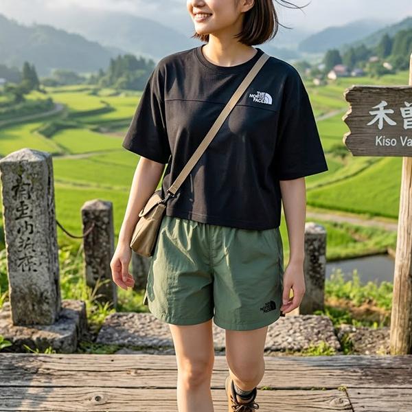 ザノースフェイス レディース 半袖Tシャツ ショートパンツ キャップセット ザノースフェイス レディース 半袖Tシャツ ショートパンツ キャップ