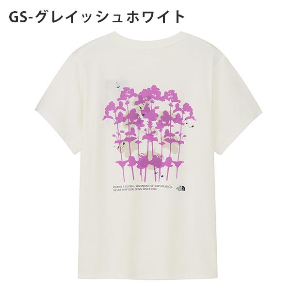なな！！ 2026春夏、タオ、花柄プリント 半袖Tシャツ ホワイト THE NORTH FACE（ザ ノースフェイス） ネコポス発送！ 2026春夏新作