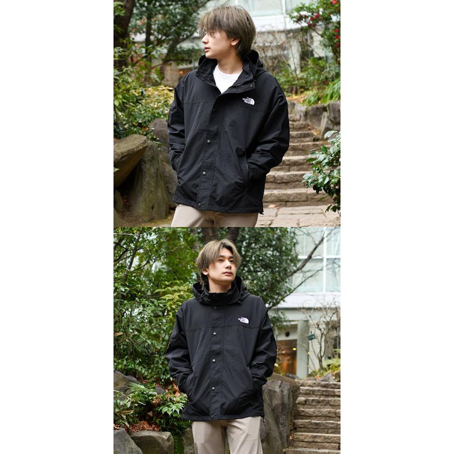 THE NORTH FACE フード付きジャケット 黒/緑 THE NORTH FACE ( ザ・ノース・フェイス ) ハイドレナウィンド