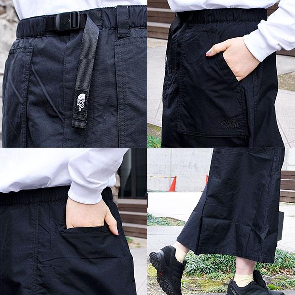 THE NORTH FACE コンパクトスカート NBW32330 ブラック THE NORTH FACE｜コンパクト スカート イージーロングスカート