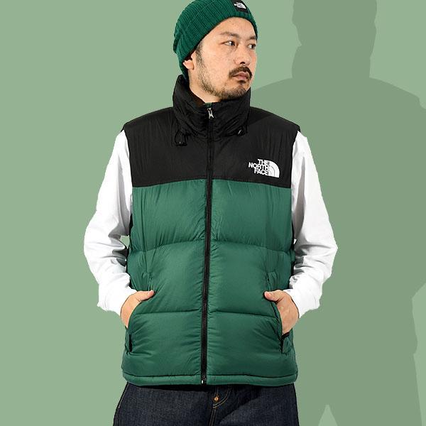 THE NORTH FACE グリーンダウンベスト THE NORTH FACE（ザ ノースフェイス） 36%off ノースフェイス 高品質