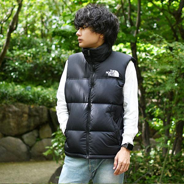 THE NORTH FACE ダウンベスト L ブラック/オリーブ　ヌプシ THE NORTH FACE（ザ ノースフェイス） 36%off ノースフェイス 高品質