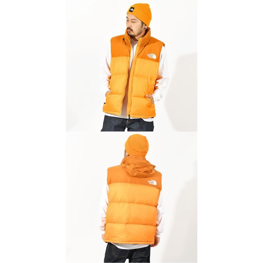 ✩ノースフェイス✩ダウンベスト　レディースM　オレンジ THE NORTH FACE（ダウンベスト ・ オレンジ/橙色系）のフリマアイテム一覧