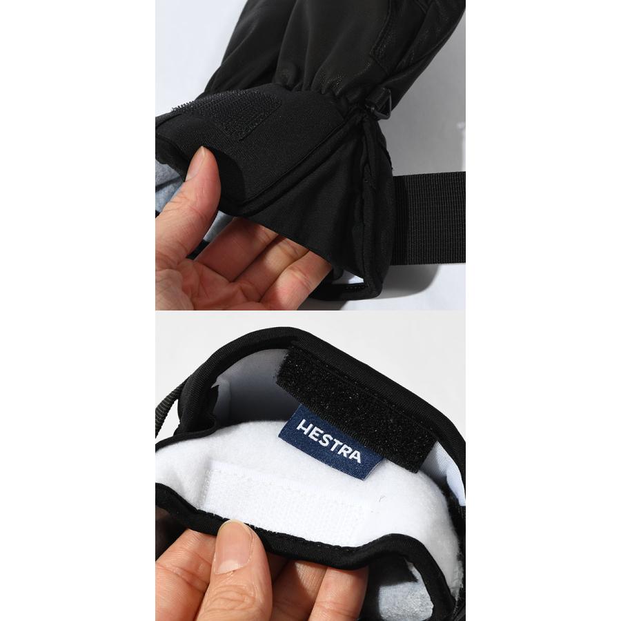 HESTRA レザーミトン ヘストラ Topo 3-Finger MITTEN メンズ