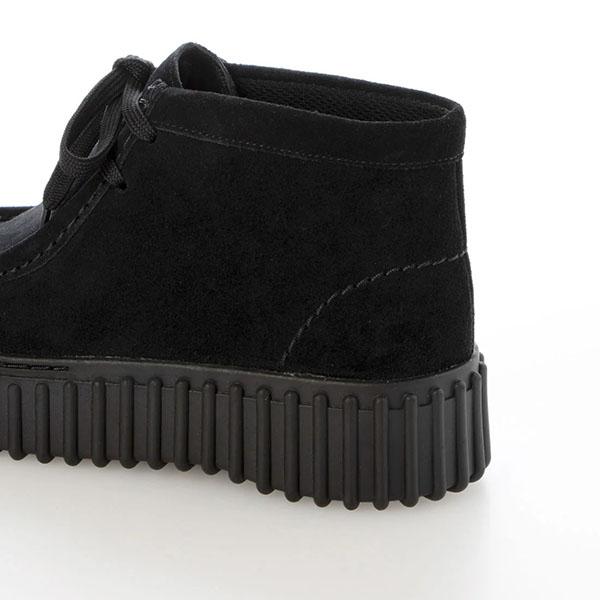 Clarks（クラークス） レディース 厚底 モカシン ブーツ ヒール高4.5cm